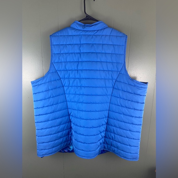 Isaac Mizrahi Live - Royal Blue with Flower Pattern Inside - Vest - 3XL - Picture 7 of 10